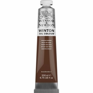 Winton 200ML Oil Paint 676 Vandyke Brown 41