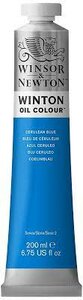Winton 200ML Olieverf 138 Cerulean Blue Hue 10