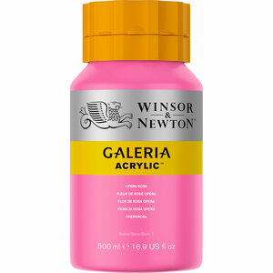Galeria 448 Acrylic Paint Opera Rose 500ml