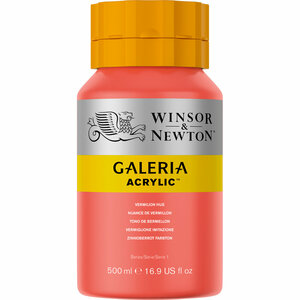 Galeria 682 Acrylfarbe Zinnoberrot 500ml