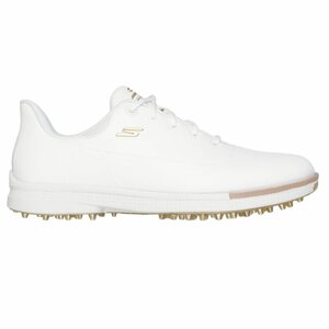 Skechers Go Golf Jasmine 2GF Dames Golfschoenen Wit Goud