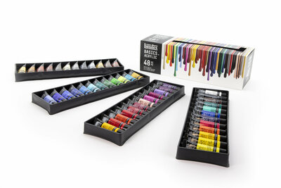 Liquitex basics 48-piece paint set