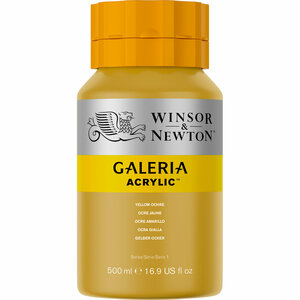 Galeria 744 Acrylic Paint Yellow Ocher 500ml