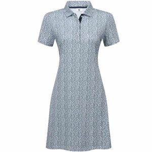Footjoy Women's Golf Dress Animal Print Blue
