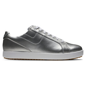 Golfschuhe Footjoy Links Damen Silber