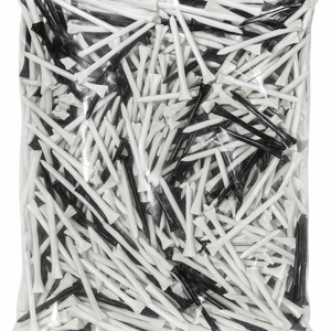 Masters Non Friction Tees Wit Zwart 7CM 1000 Stuks