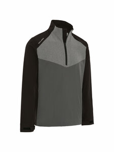Callaway 1/2 Zip Herren Wasserabweisende Winddichte Jacke Schwarz Grau