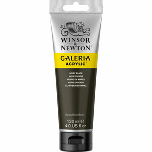 Galeria 120ml 331 Acrylic Paint Ivory Black