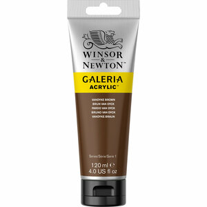 Galeria 120ml 676 Acrylic Paint Vandyke Brown