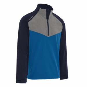 Callaway 1/2 Zip Heren Waterresistant Windproof Jacket Peacoat XXL