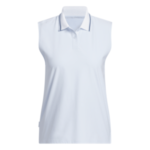 Adidas W BTC Twist ärmelloses Damen-Poloshirt, hellblau