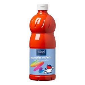 L&B Posterfarbe Redimix Zinnoberrot 500ml