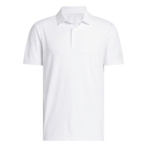 Adidas Ultimate Mesh Golfpolo für Herren mit Print Weiß Blau