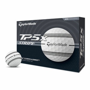 Taylormade TP5X Stripe Golfballen Wit