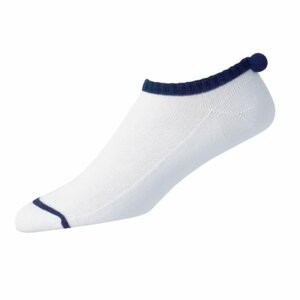 Footjoy Ladies Golf socks Pompom Navy 36.5-40.5