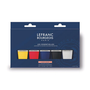 Lefranc & Bourgeois Acryl Verf Set 5x80ml