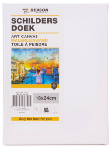 Benson 18x24 Canvas Schildersdoek