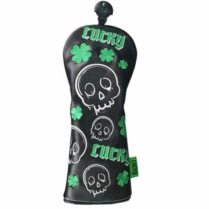 Legend Fairwaywood Headcover Lucky Black