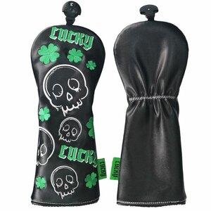 Legend Hybrid Headcover Lucky Black Green