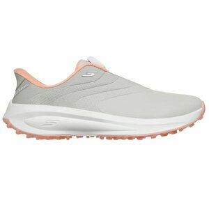 Skechers Slip+Ins Flow SI Twist Damen-Golfschuhe Grau-Rosa