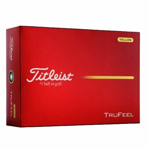 Titleist TruFeel Golfballen Geel 2026