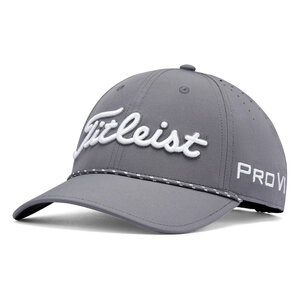 Titleist Tour Breezer Charcoal Weiß