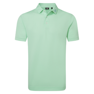 Footjoy Stretch Pique Poloshirt Field Sea Glass