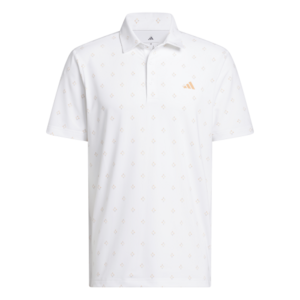Adidas Ultimate ESCE Print Herren-Golfpolo Weiß