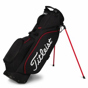 Titleist Players S4 Standbag Schwarz Rot