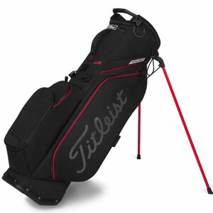 Titleist Players S4 Stadry Standbag Schwarz Rot