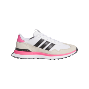 Adidas Dames S2G 26 Textile Spikeless Golfschoenen Wit-Roze