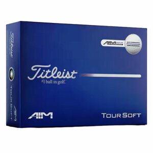 Titleist Tour Soft AIM Golfballen Wit 2026