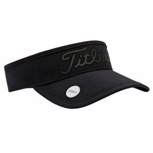 Titleist Players Ball Marker Visor Schwarz Charcoal