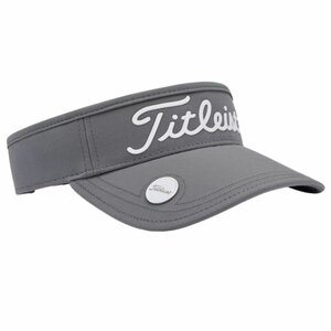 Titleist Players Ball Marker Visor Grau
