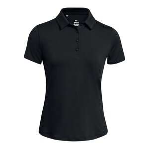 Under Armour Playoff Poloshirt für Damen, Schwarz