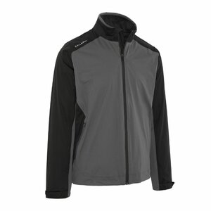 Callaway Stormlite 3 wasserdichter herren-Golf-Regenmantel Schwarz Grau