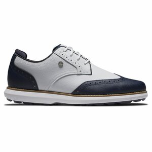 Golfschuhe Damen Footjoy Traditions Weiß Marine