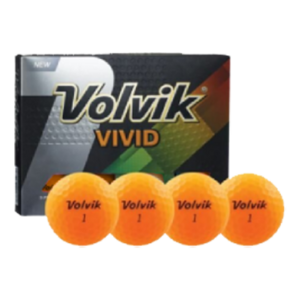 Volvik Vivid Golfbälle Orange