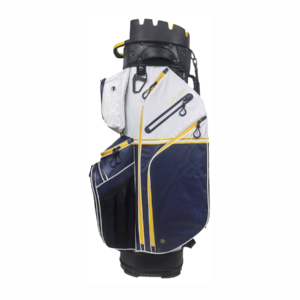 Fastfold Polaris Rain dry Cartbag Navy/Weiß/Gelb