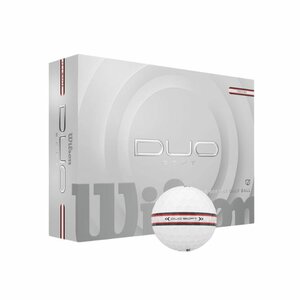 Wilson Staff Duo Soft TRK 360 Golfbälle Weiß 2025