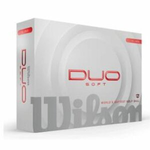 Wilson Staff Duo Soft Golfbälle Rot 2025