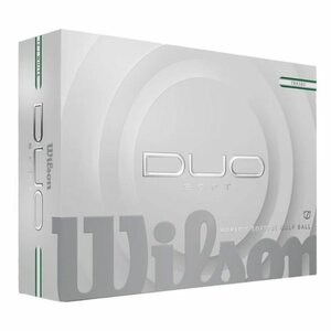 Wilson Staff Duo Soft TRK 360 Golfbälle Weiß Grun 2025