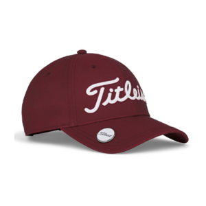 Titleist Performance Ball Marker Cap Bordeaux/Weiß 2025