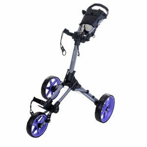 Fastfold Square Golftrolley Grijs Paars