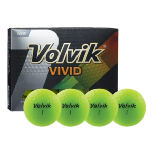 Volvik Vivid Golfbälle Lime