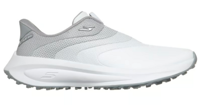 Skechers Slip+Ins Flow SI Twist Herren-Golfschuhe Weiss Grau