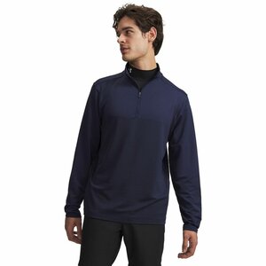 Under Armour Drive Lightweight Half Zip Navy Heren