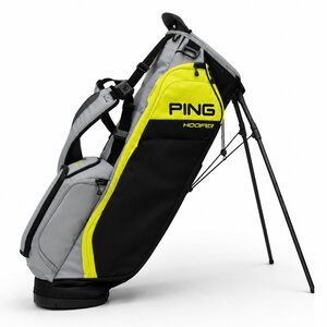 Ping Hoofer Standbag Schwarz Limettengrau