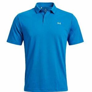 Under Armour T2G Pique Polo Aegean Blauw Heren
