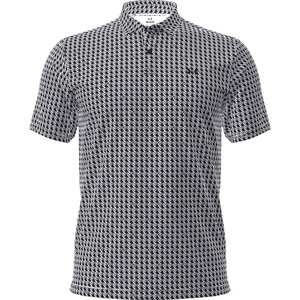 Under Armour T2G Printed Polo Midnight Navy Wit Heren